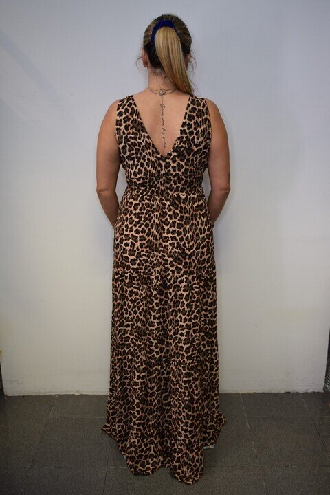 Vestido estampa animal - Image 3