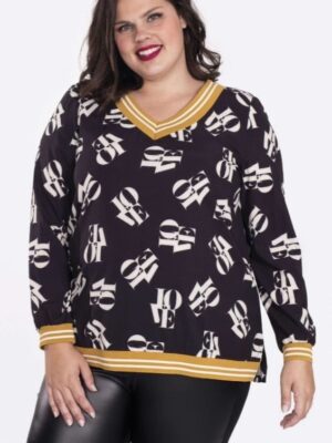 Blusa estampada