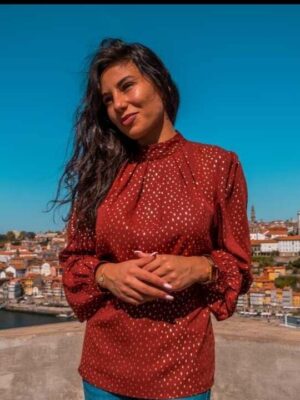 Blusa estampada