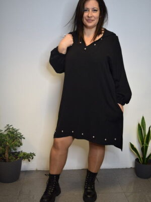 Vestido com capuz
